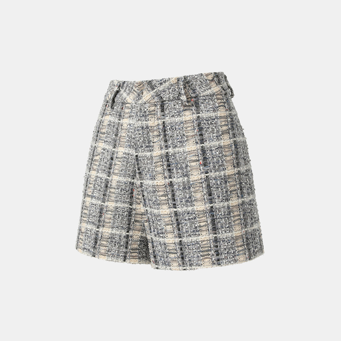 "Oxford Autumn Elegance" 浮織蕾絲花呢短褲—Fair Isle Romance費爾島浪漫