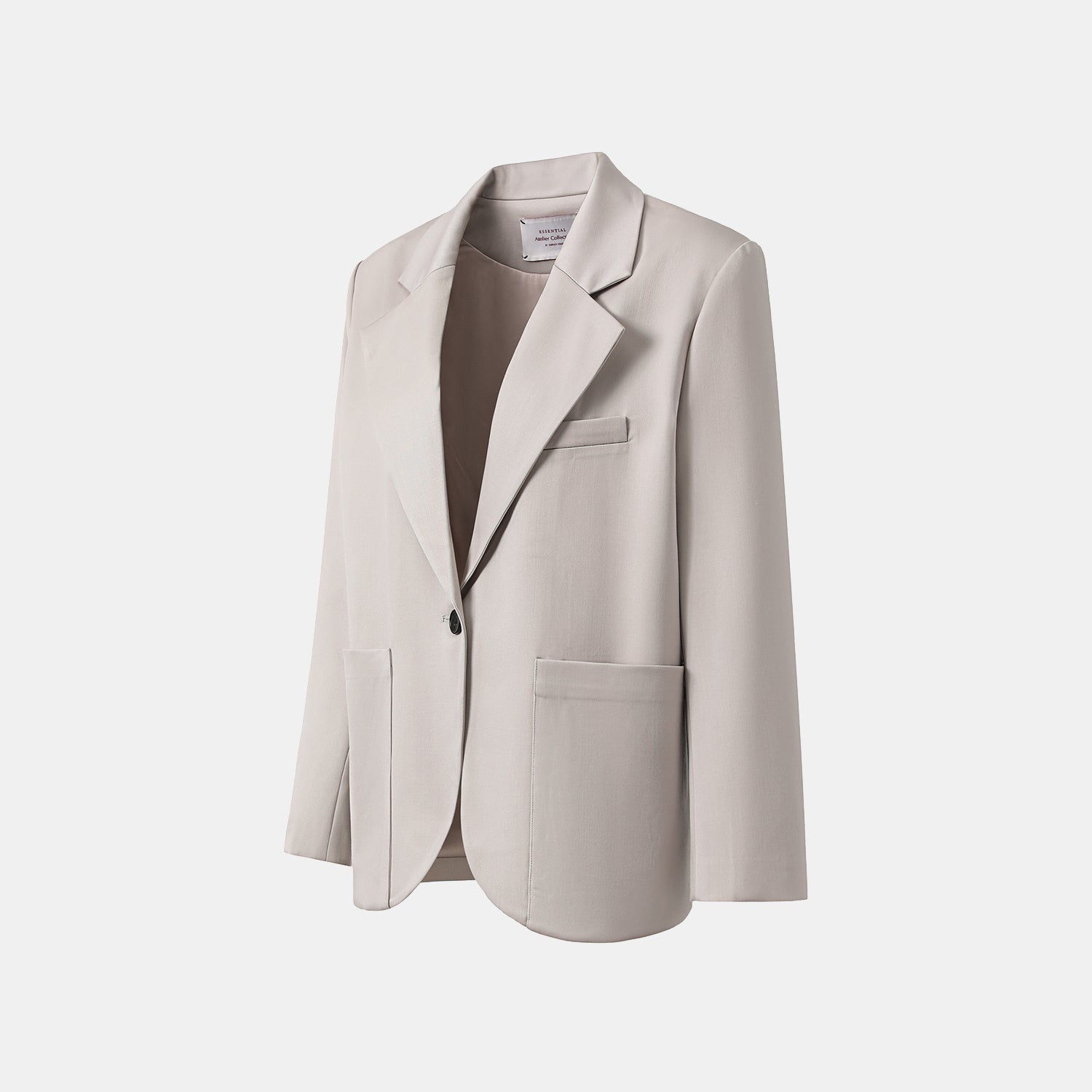 “Westminster Weekdays." 義大利頂級羊毛西裝外套—Iris Ash銀霧鳶尾