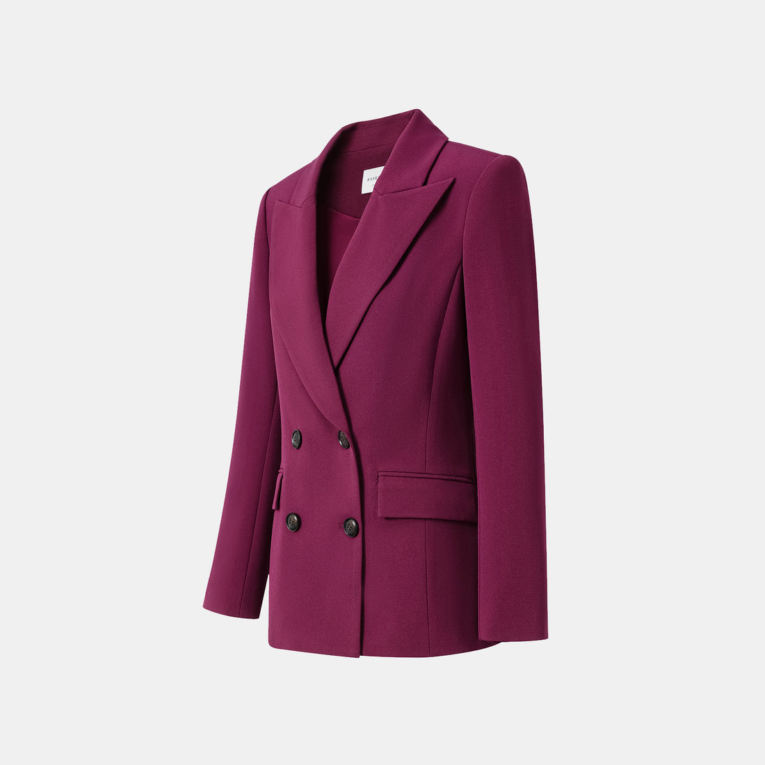 "Westminster Weekdays" Luxe Hemp Acetate Double Breasted Blazer - Saignée 