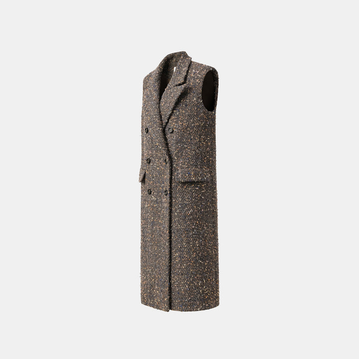 "Westminster Weekdays" Wool Suit Vest - Long 