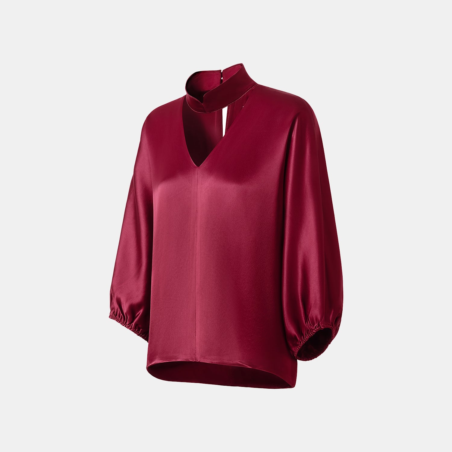 “春意” 鏤空剪裁設計輕中式上衣—牡丹