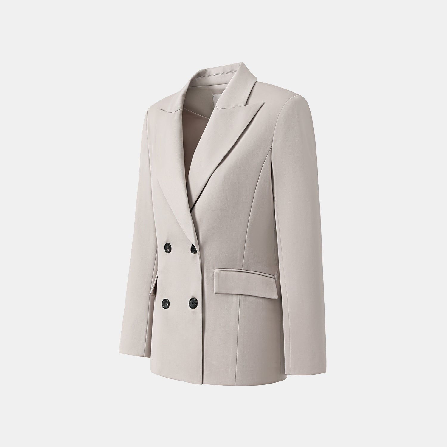 “Westminster Weekdays." 義大利頂級羊毛修身西裝外套—Iris Ash銀霧鳶尾