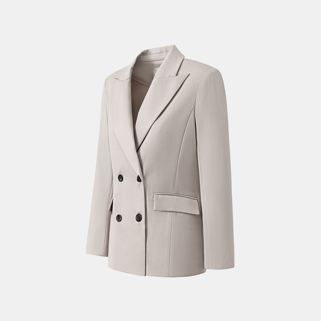 “Westminster Weekdays." 義大利頂級羊毛修身西裝外套—Iris Ash銀霧鳶尾