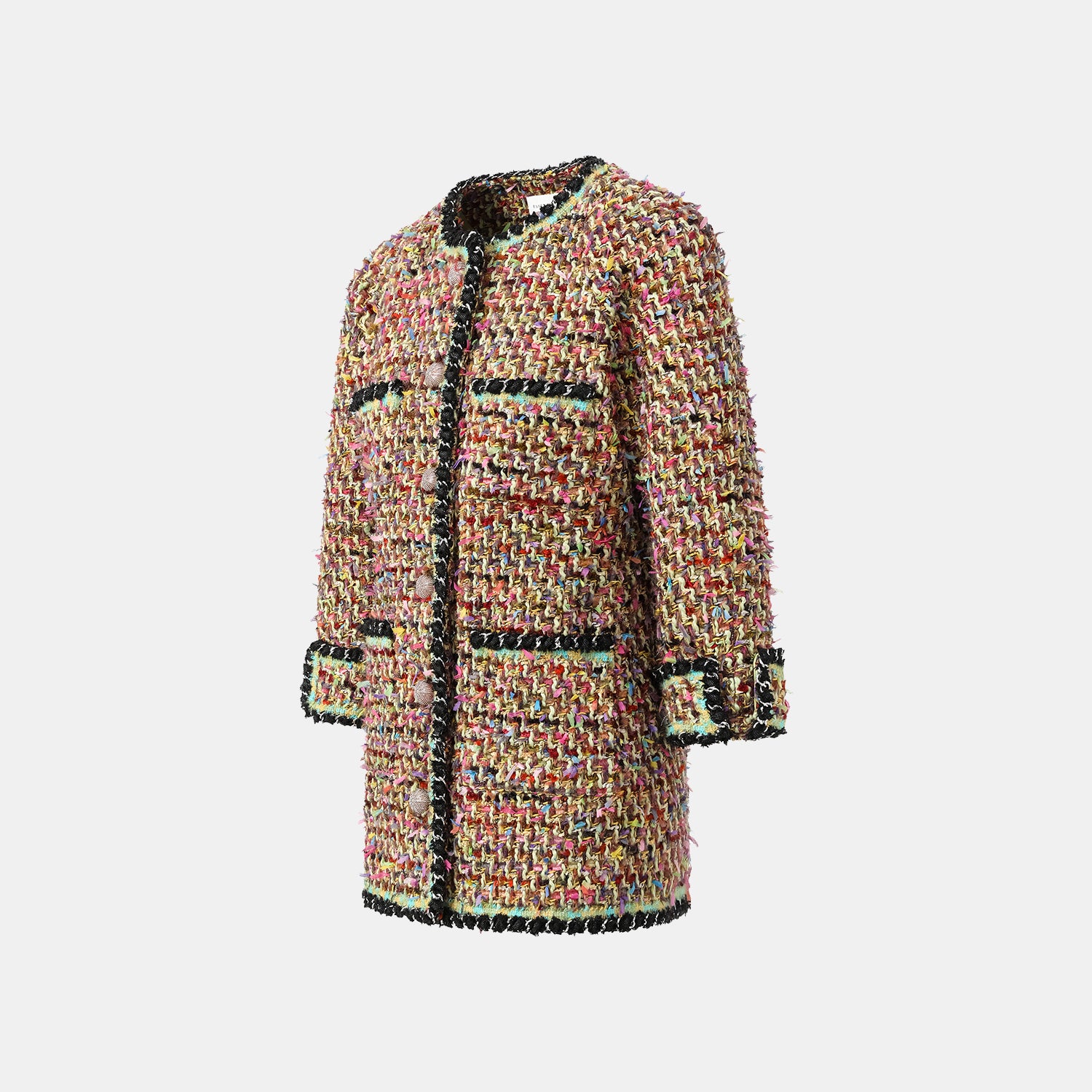 “Chelsea tea time." 中長款花呢外套—綠野仙蹤