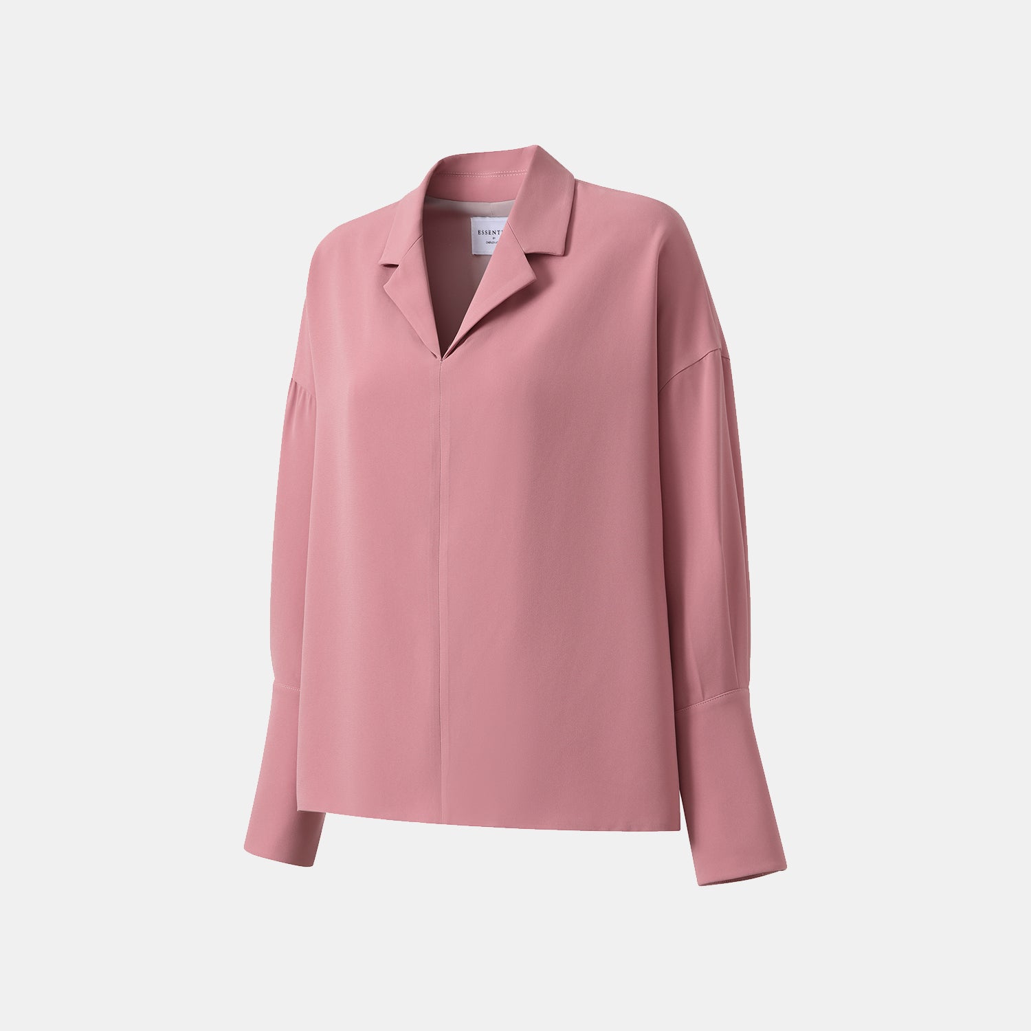 “Easy-go Chic” 肌理醋酸西裝罩衫/短褲套裝—Dusk