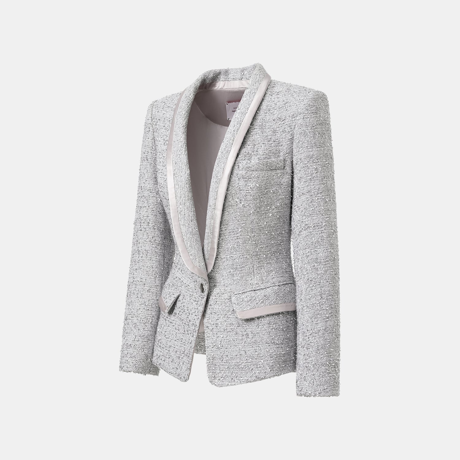 "Arcade of CherJoy Atelier." 法國夏日輕薄花呢立體剪裁修身西裝外套