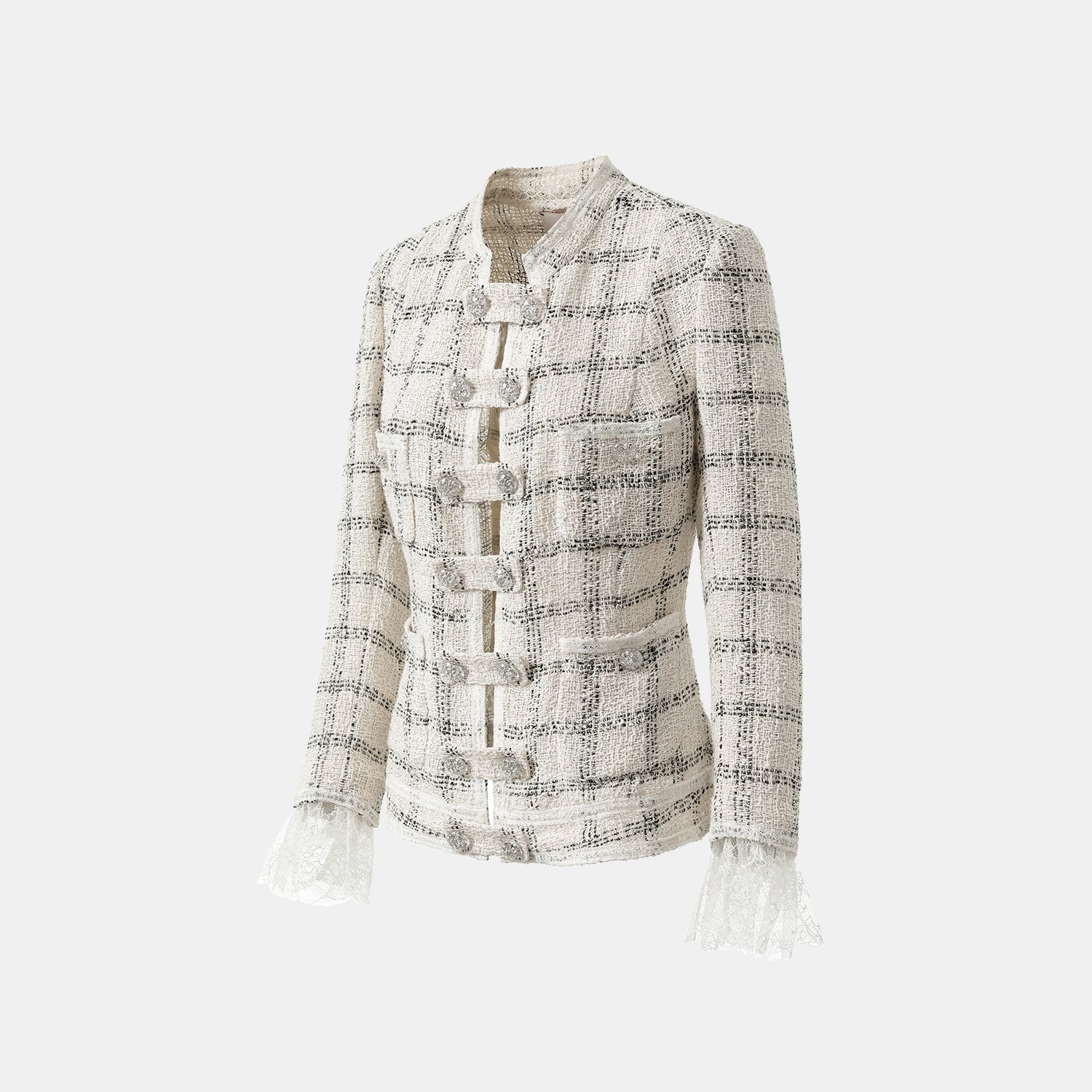 “Breeze boucle" 英國頂級輕薄花呢No.9外套—Gin Tonic