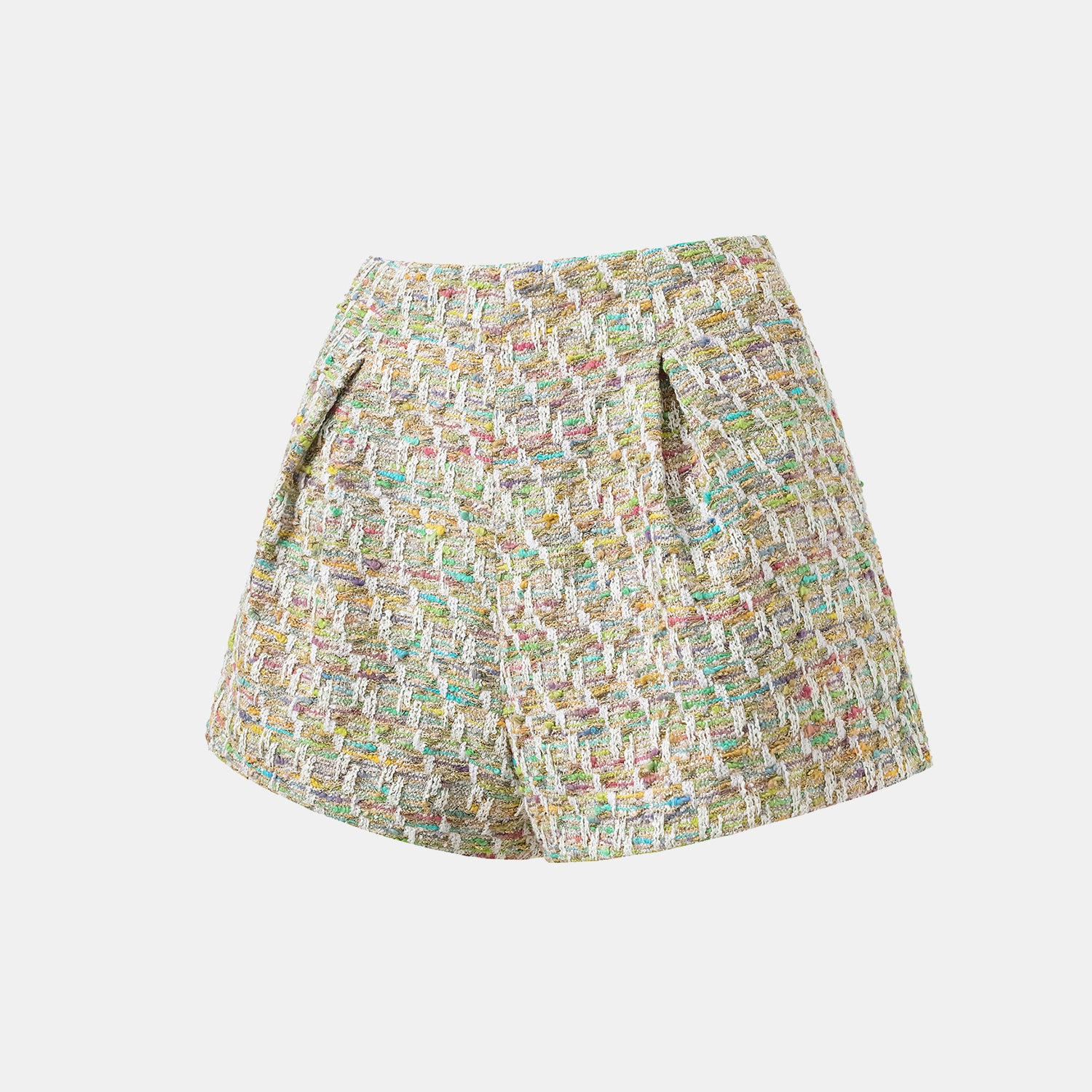 “Weekend at Monaco” 西班牙縷金工藝輕薄花呢短褲—Emerald Waltz