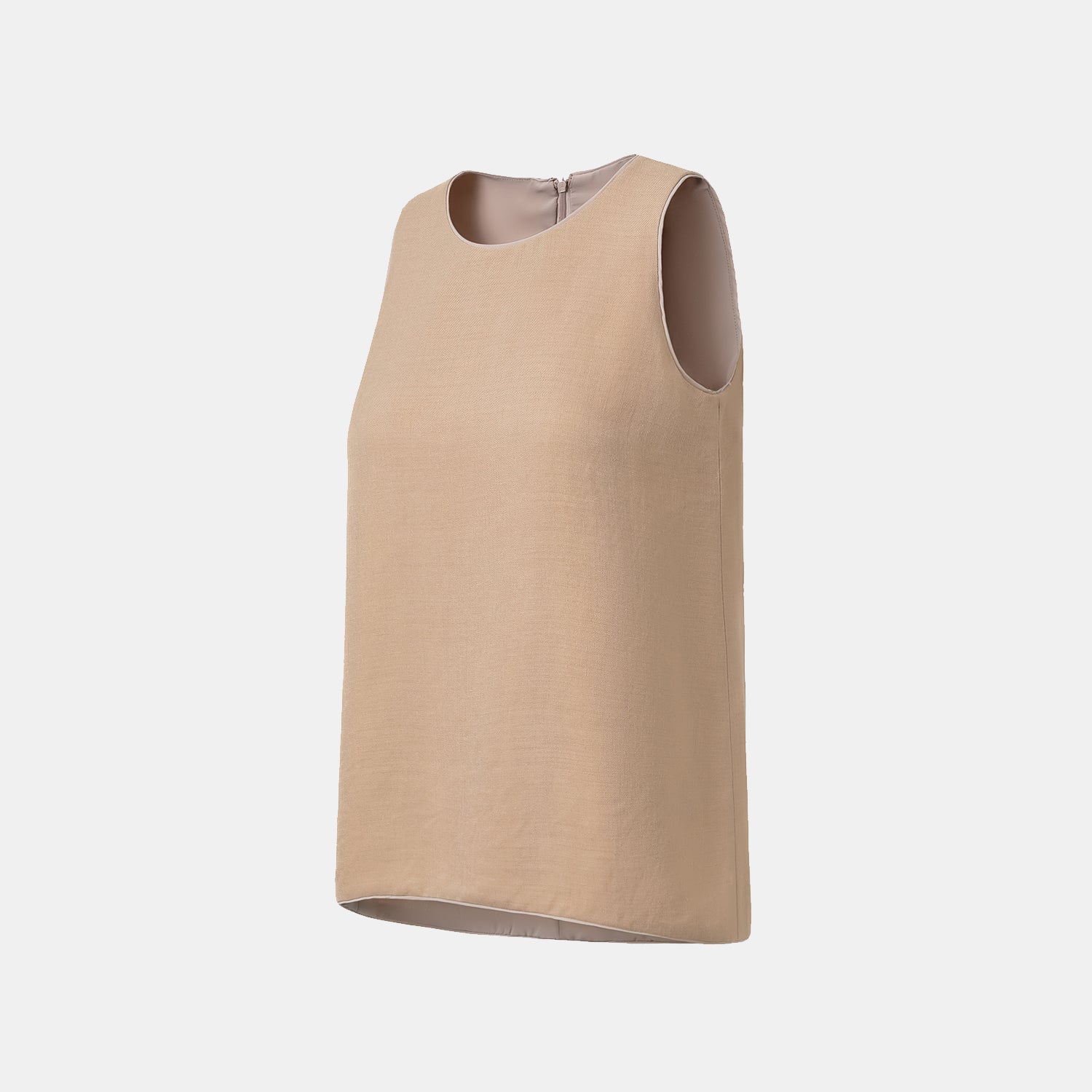 "Weekend at Monaco." 特殊絲竹肌理工藝醋酸背心—Mild