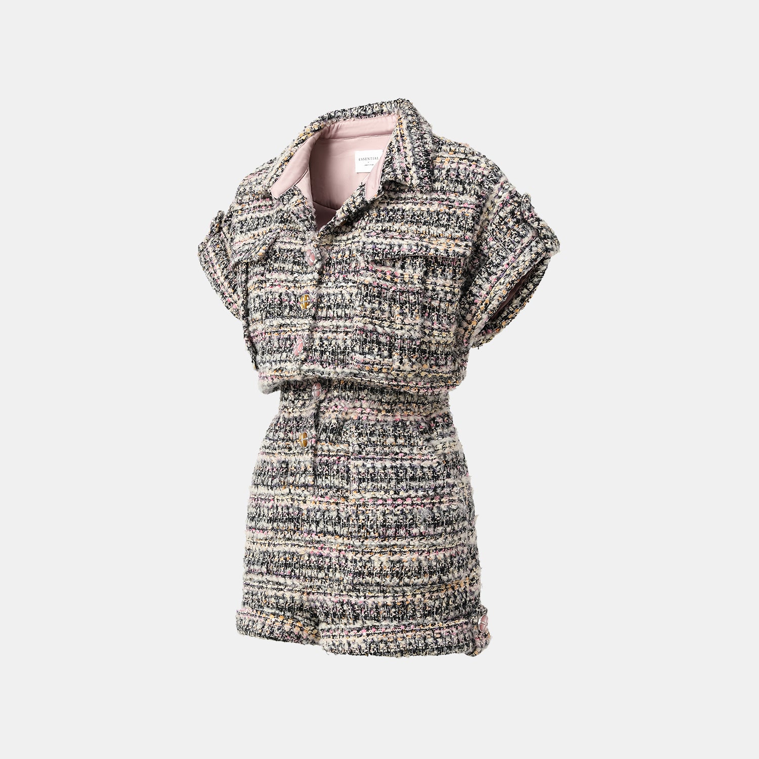 “午後洛杉磯” 花呢連身褲