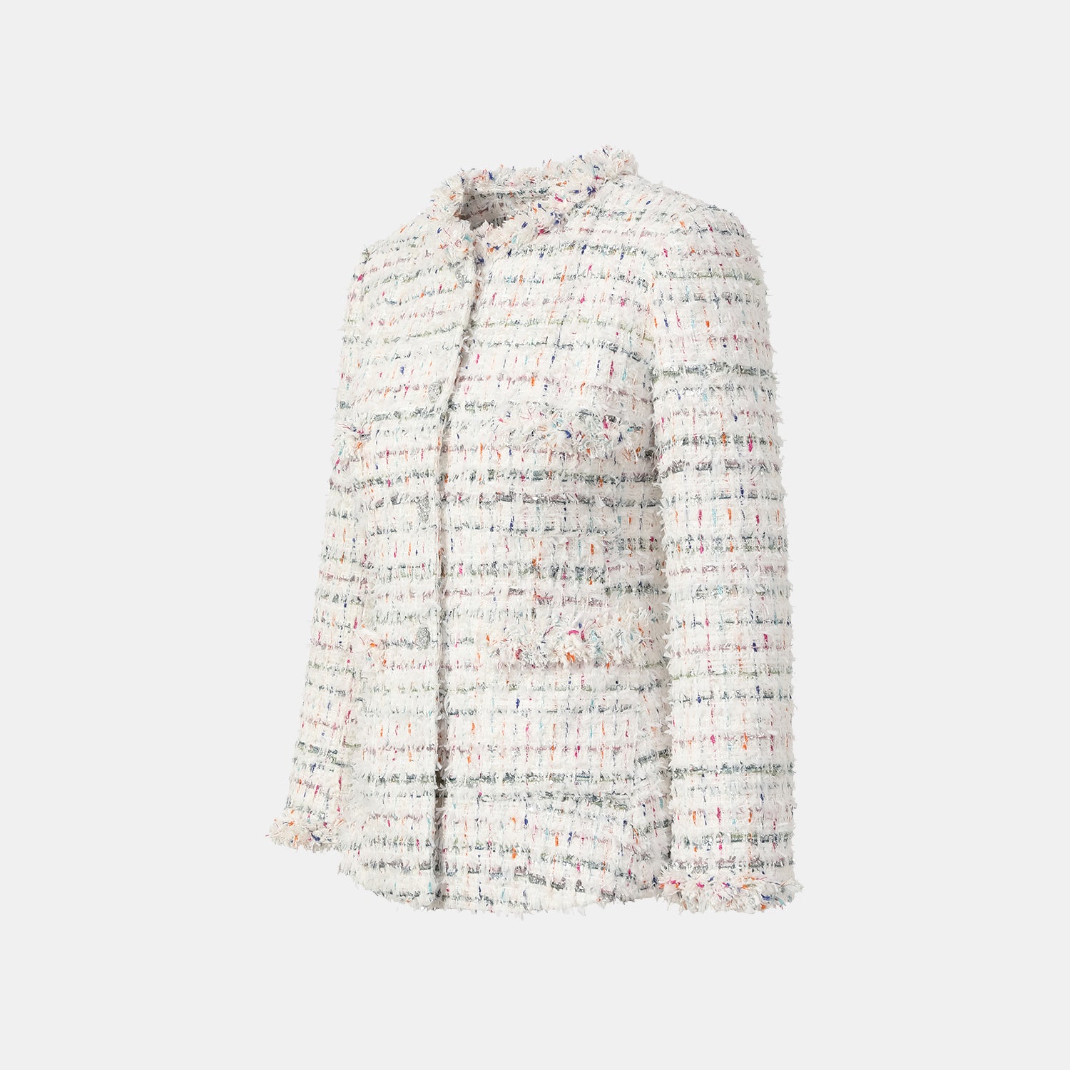 “冬日凡爾賽” 經典No.3修身花呢外套—Fruit Mille Crepe