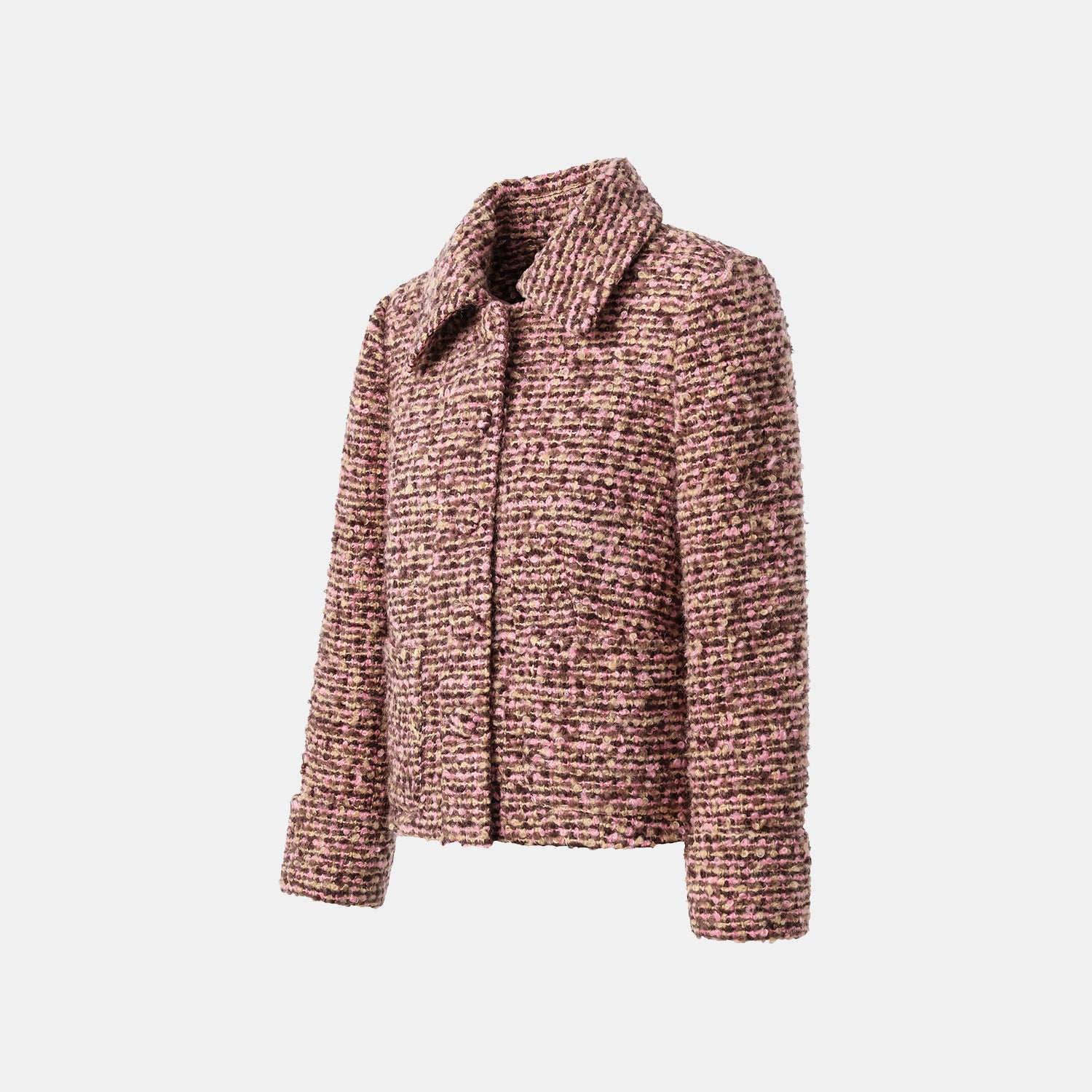 “午後洛杉磯” 經典No.7 花呢外套—Cinnamon Roll