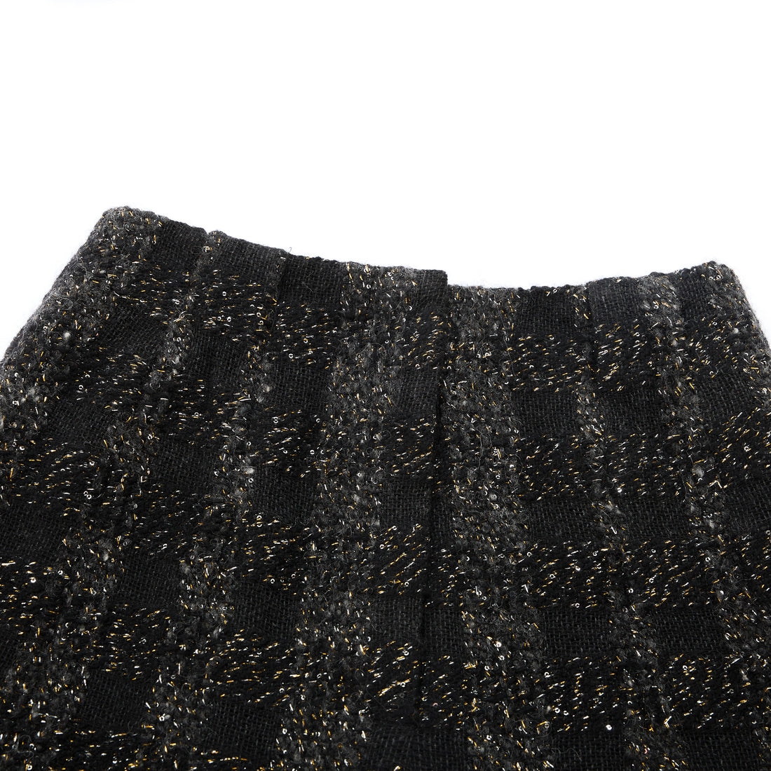 “Chelsea tea time.”義大利頂級初剪羊毛燦金星點花呢長褲—Cosmic Bloom星河煙花