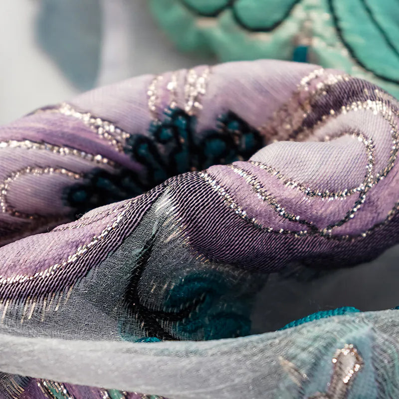 "Imperial Garden Teatime” 義大利提花國風馬甲背心 — 繁花盛夏