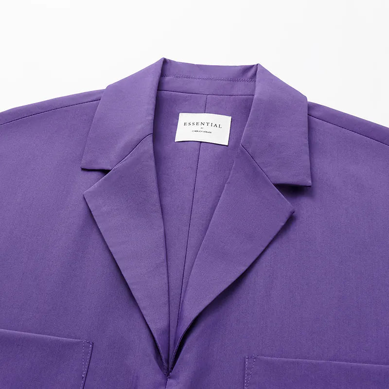 “Easy-go Chic” Loose Casual Dress — Violet 