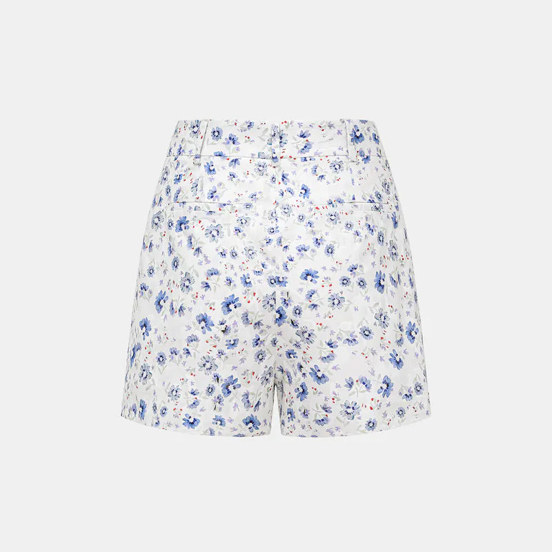 "Lazy and Pretty" Italian Print Shorts 
