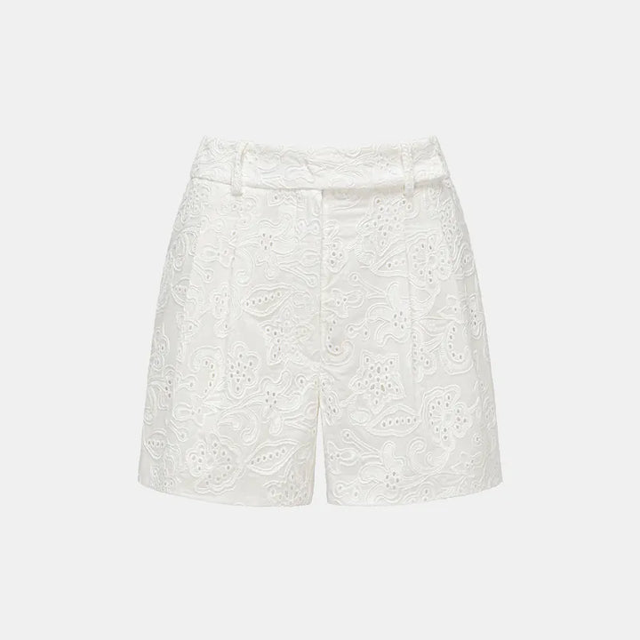 “慵懶俏麗”日本立體蕾絲短褲