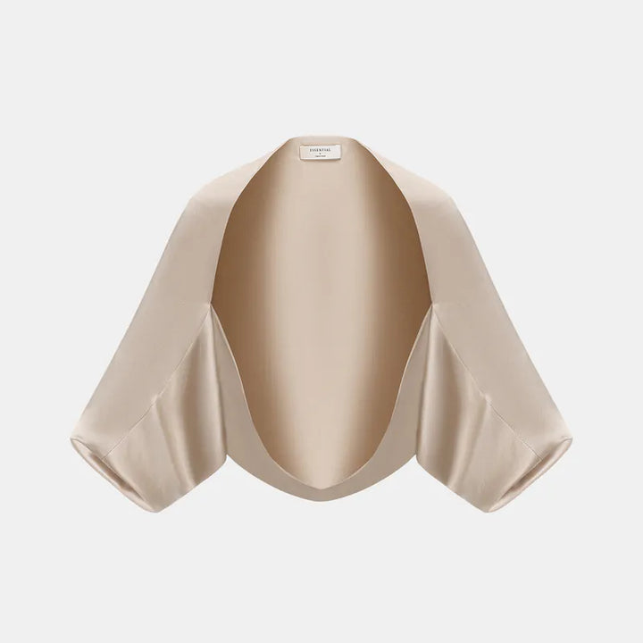 "Summer Diary" acetate cape - nude gold 