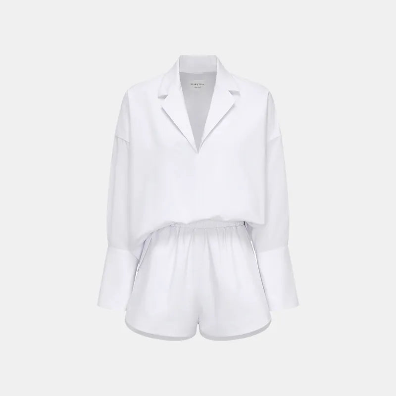 'Easy-go Chic' Shorts — White