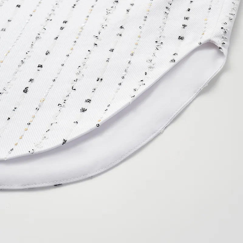 “Daytime Sparkle” 義大利高級訂製等級面料Oversized襯衫