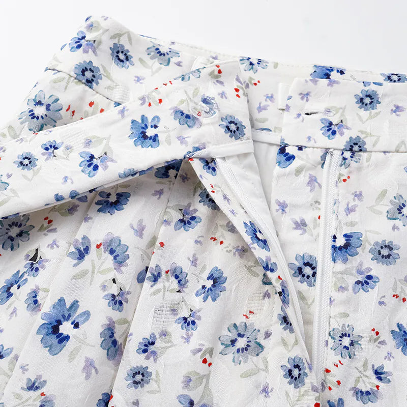 "Lazy and Pretty" Italian Print Shorts 