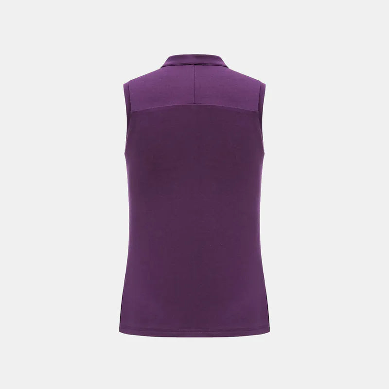 "Exquisite Daily" Ultra-soft Modal Vest - Grape Purple 