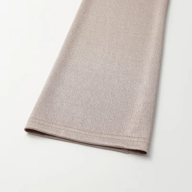 “Easy Go Chic” 醋酸針織面料外衫 — 咖啡