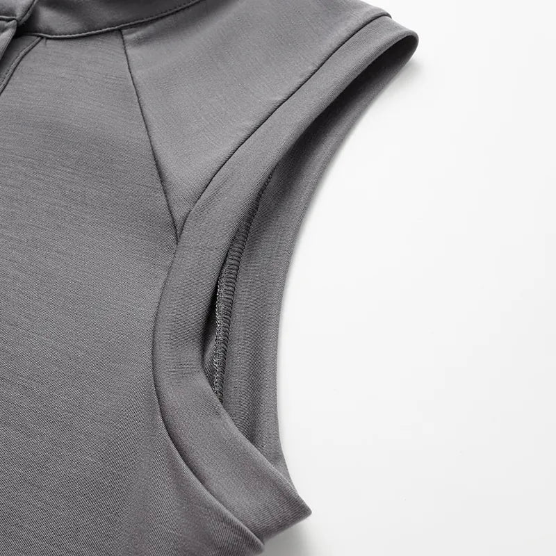 "Exquisite Everyday" Ultra Soft Modal Vest - Grey 