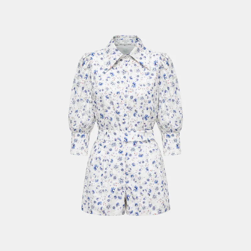 "Lazy and Pretty" Italian Print Shorts 