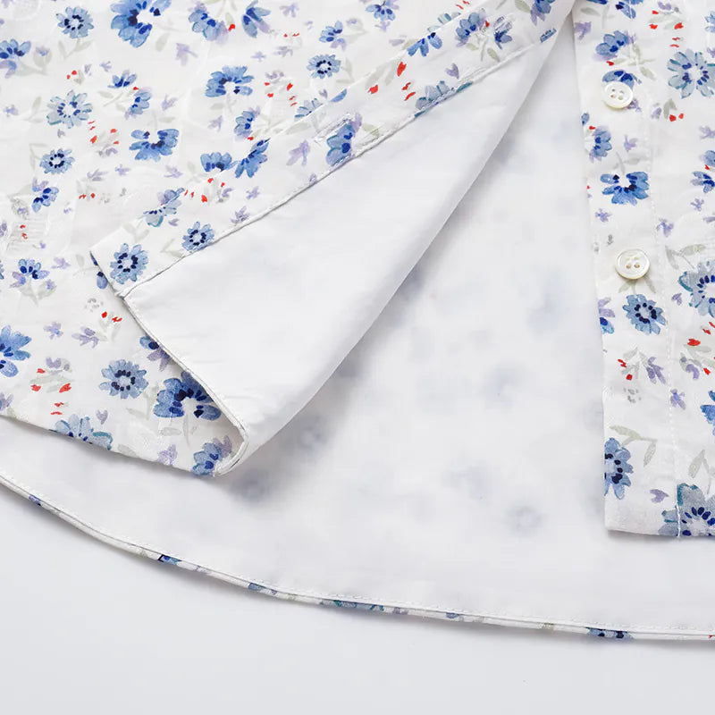 "Lazy and Pretty" Italian Print Shirt 