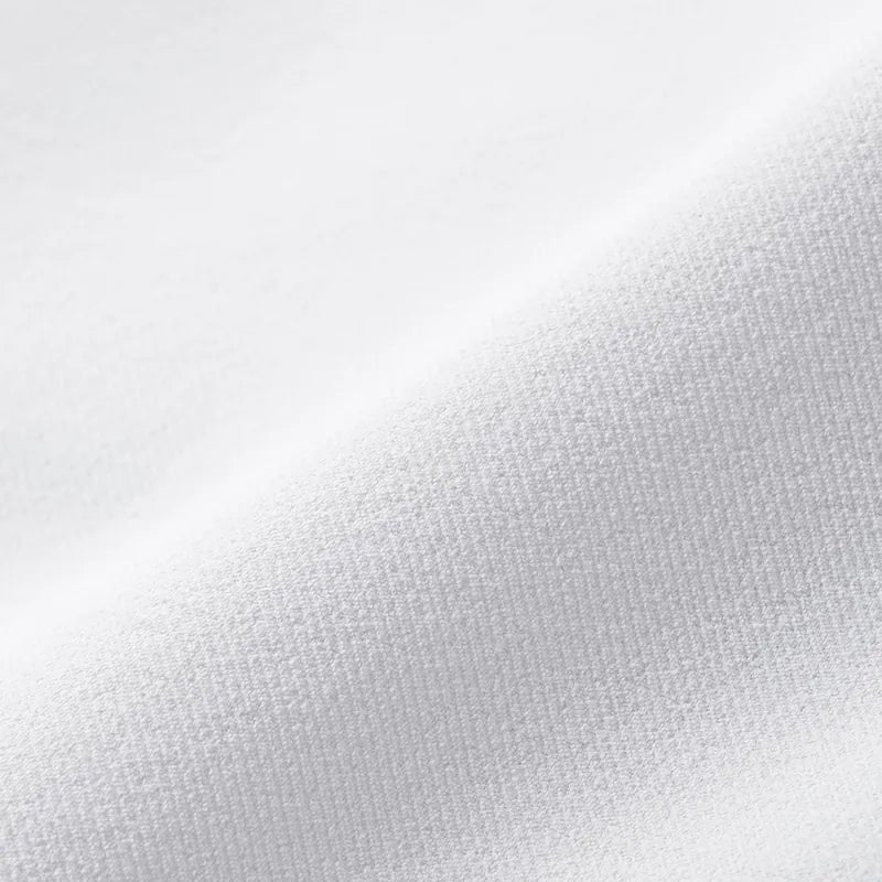 Essential Golf Collection High-Tech Sun Protection (UV 50+) Fabric Zipper Waist Vest - White 