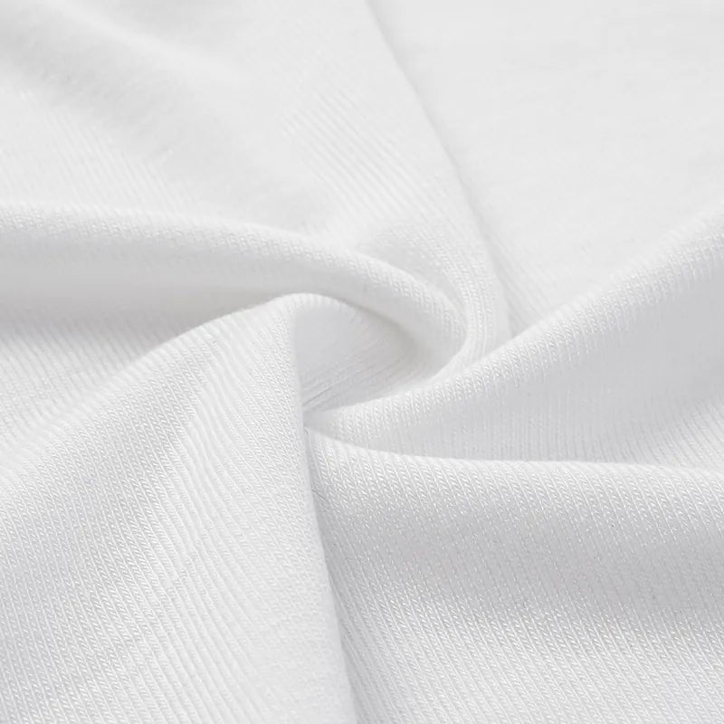"Exquisite Everyday" Modal Special Cut T-shirt - White