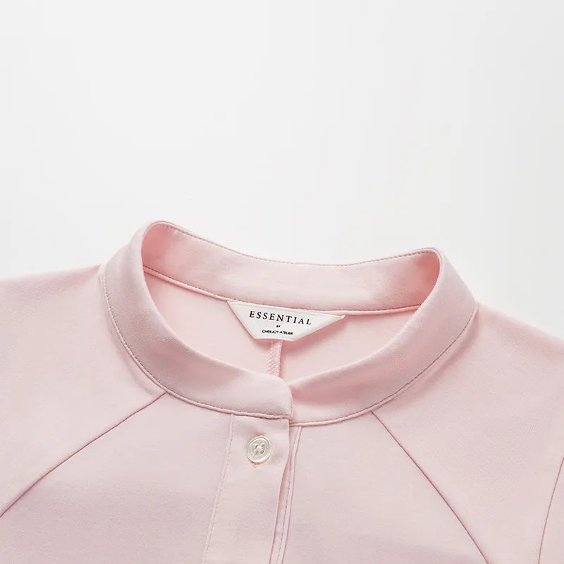 "Exquisite Daily" Ultra-soft Modal Vest - Cherry Blossom Pink 