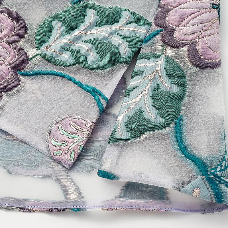 "Imperial Garden Teatime” 義大利提花國風馬甲背心 — 繁花盛夏