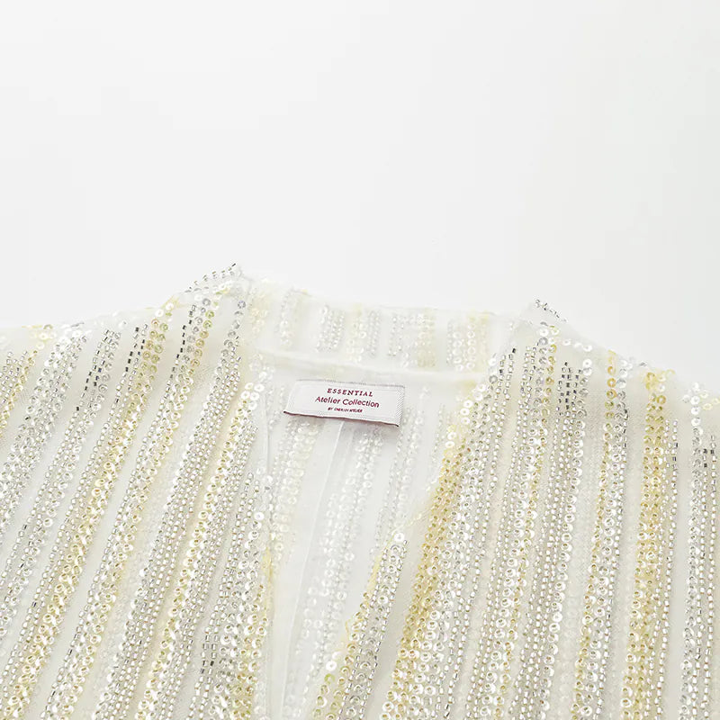 “Great Gatsby” 珠繡工藝馬甲背心