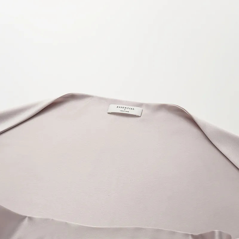 "Summer Diary" acetate shawl - silvery white 