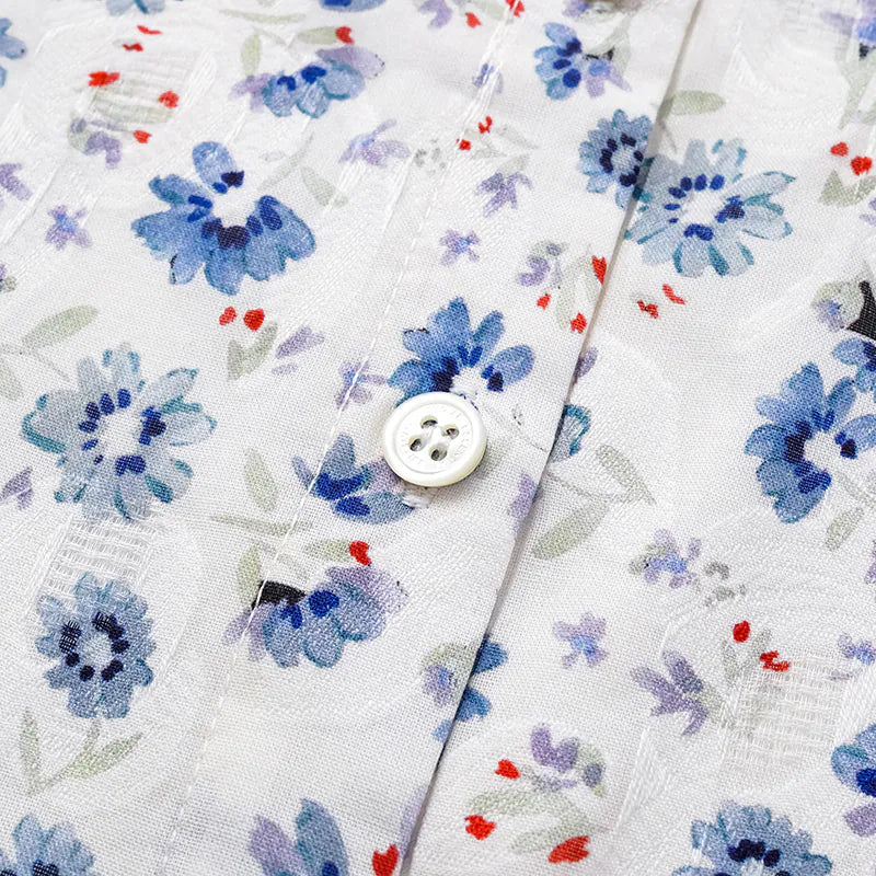 "Lazy and Pretty" Italian Print Shirt 