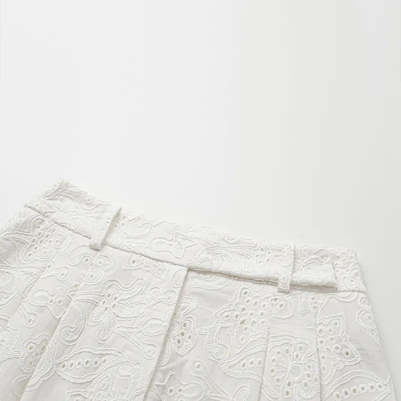 “慵懶俏麗”日本立體蕾絲短褲