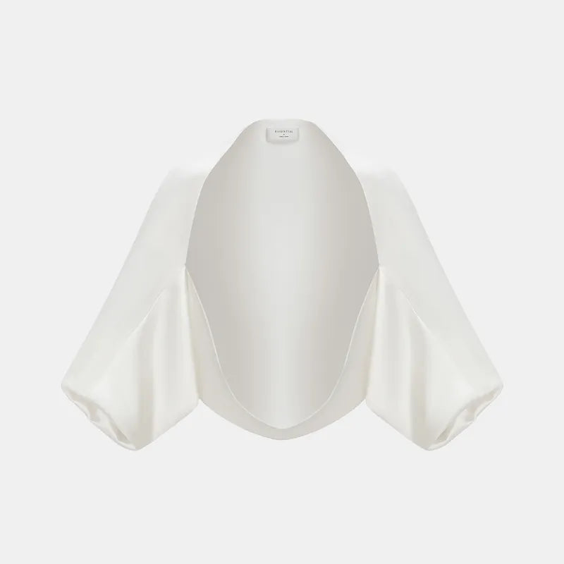 "Summer Diary" acetate shawl - white 