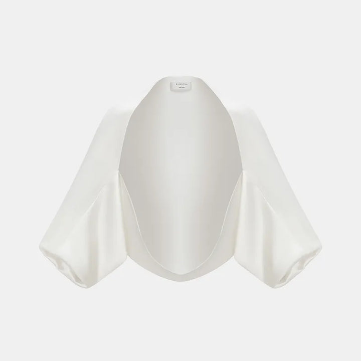 "Summer Diary" acetate shawl - white 