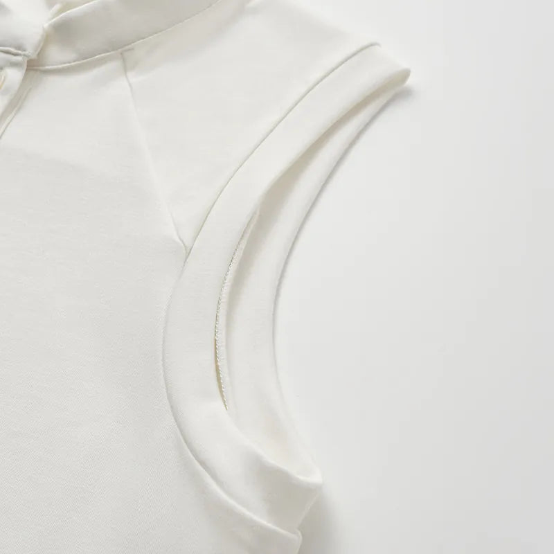 "Exquisite Everyday" Ultra Soft Modal Vest - White 