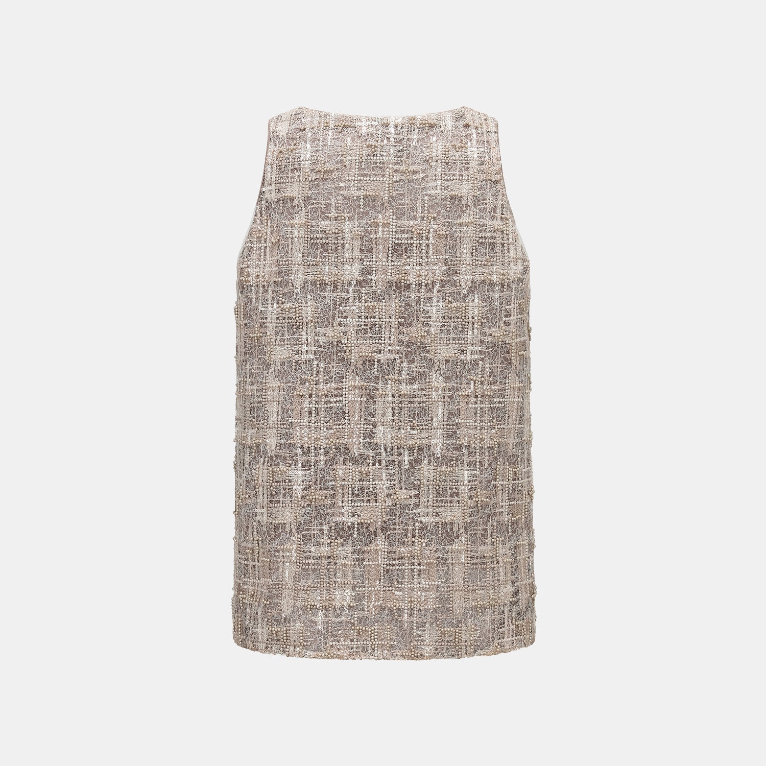 "Brunch at Ritz." 奢華蕾絲畫藝珠繡背心—The Gilded Kiss克林姆之吻