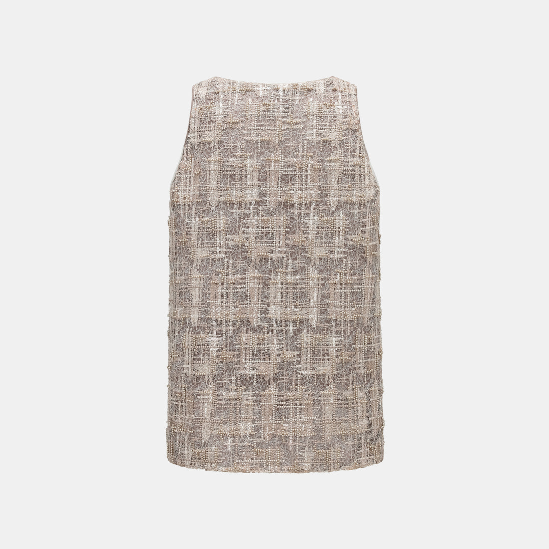 "Brunch at Ritz." 奢華蕾絲畫藝珠繡背心—The Gilded Kiss克林姆之吻