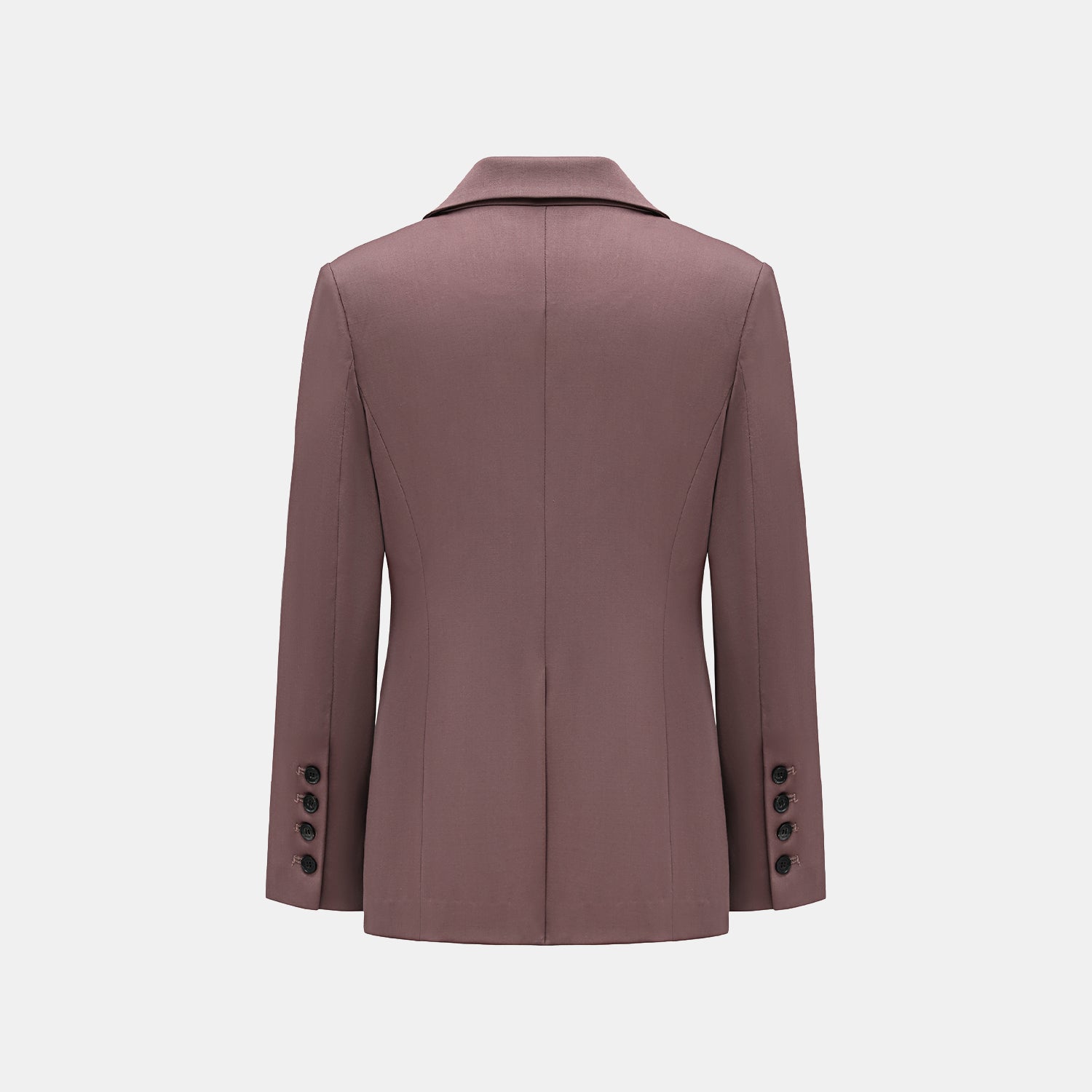 “Westminster Weekdays." 義大利頂級羊毛修身西裝外套—Rosewood Dusk烏木玫瑰