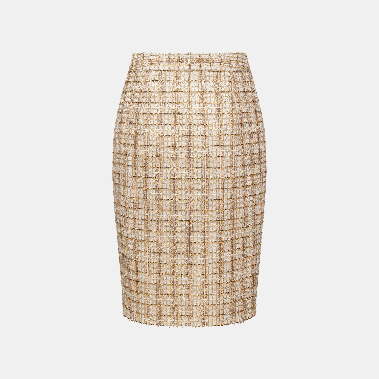 "Sloane Ave." 法國頂級縷金工藝花呢及膝褲裙—Versailles Chanson凡爾賽香頌