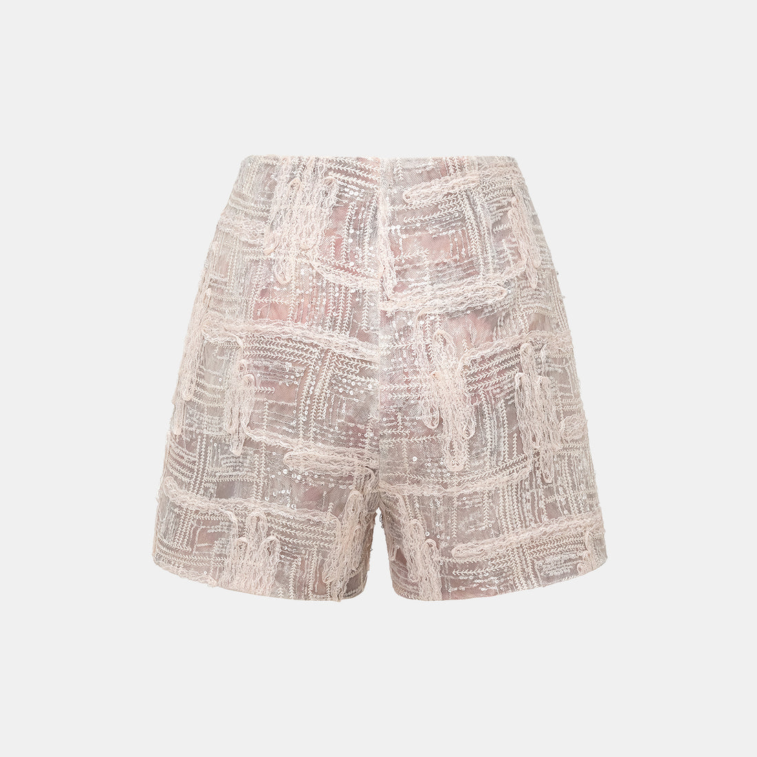 "Imperial Gala" 奢華蕾絲畫藝珠繡短褲