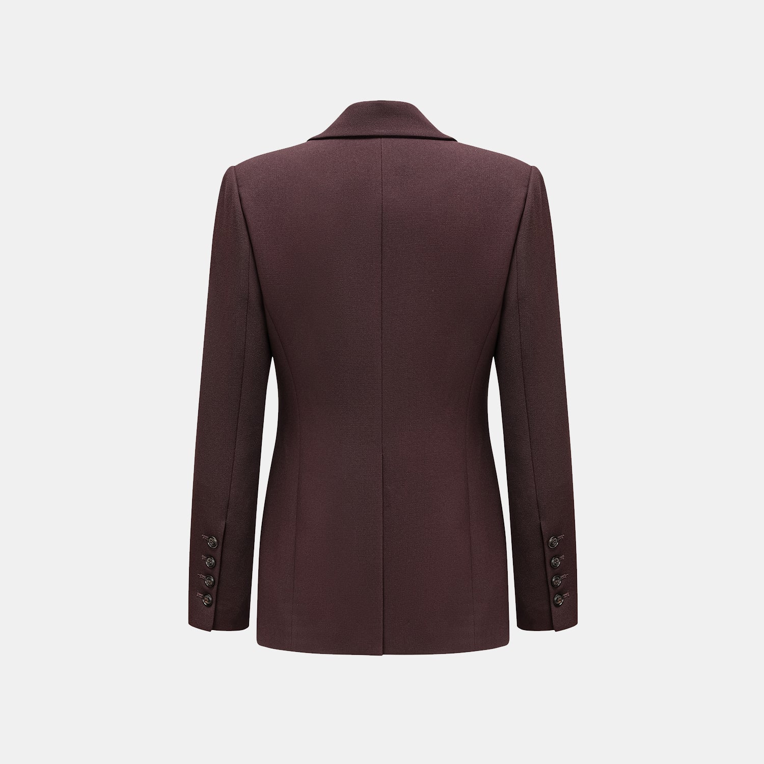 "Westminster Weekdays" Luxe Hemp Acetate Double Breasted Blazer - Margaux 