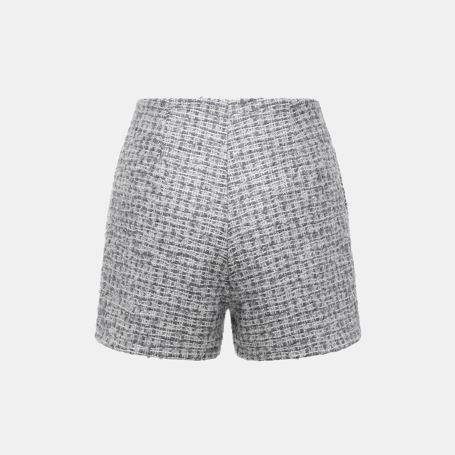 “Breeze boucle" 英國頂級輕薄花呢短褲—Starlit Smoke