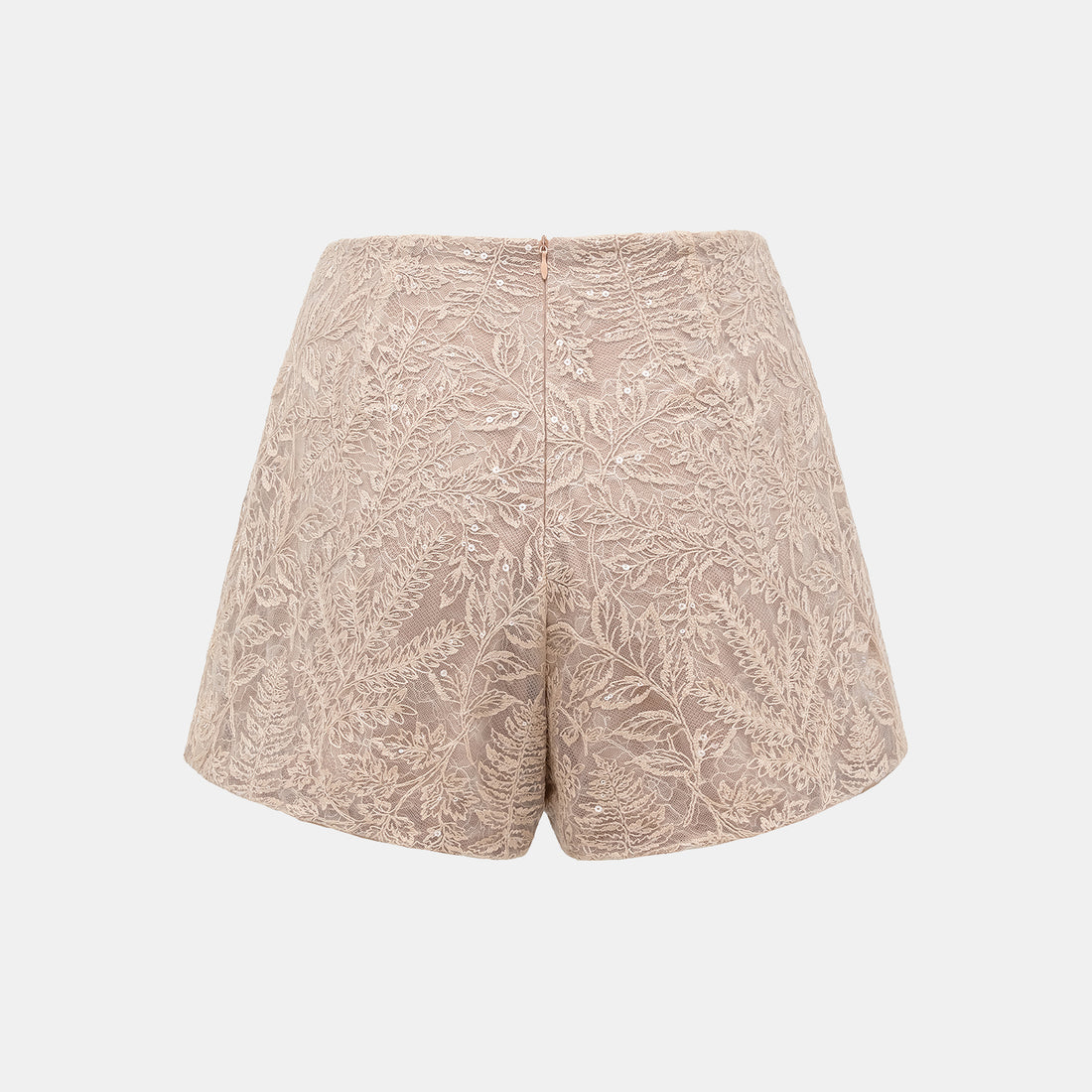"Imperial Garden Teatime" 奢華珠繡輕國風蕾絲短褲