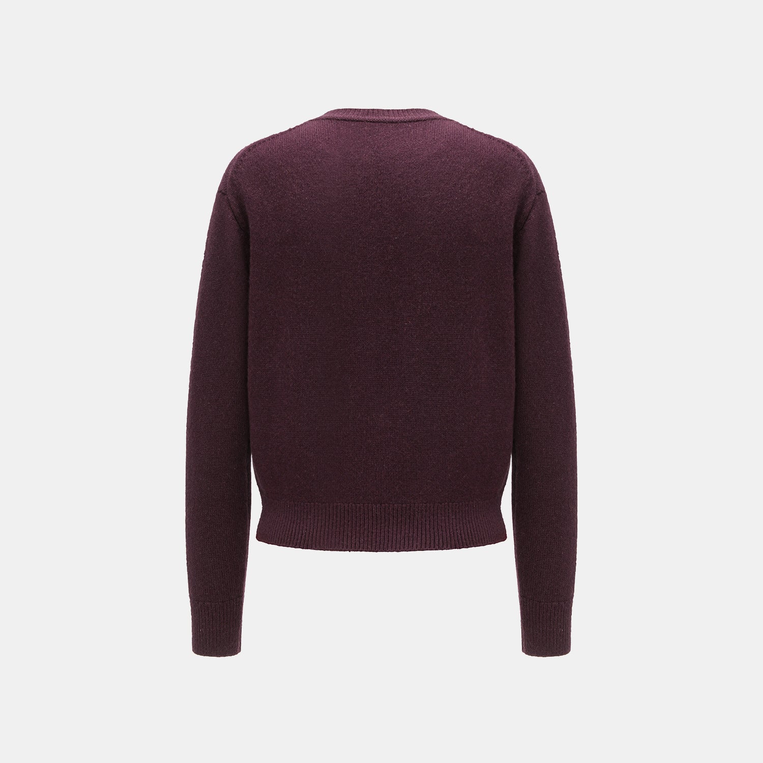 “Autumn Diary”100% Cashmere斜襟立體釦飾針織外套—Berry Danish莓果丹麥